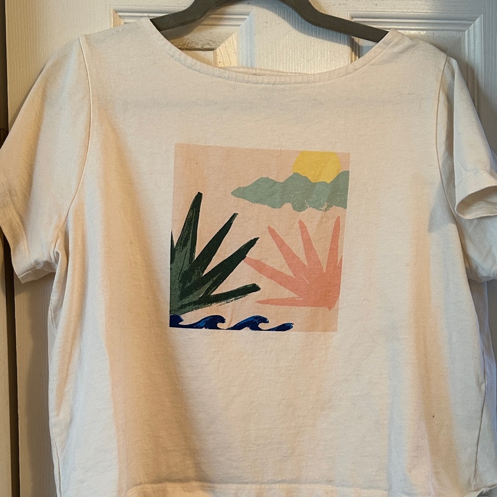 Madewell Cream Tee